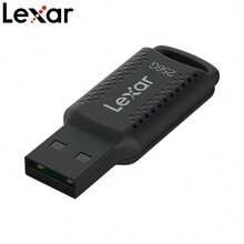 Lexar V400 USB 3.0 隨身碟 64GB 128GB 256GB，高速可攜式記憶卡隨身碟儲存，適用筆記型電腦 PC 車用音響智慧電視的外部數據備份，辦公文件影片照片傳輸 - 查看 1