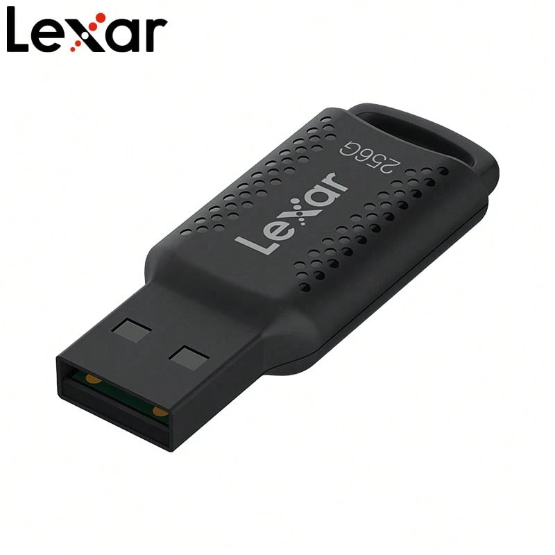 Lexar V400 USB 3.0 隨身碟 64GB 128GB 256GB,高速可攜式記憶卡隨身碟儲存,適用筆記型電腦 PC 車用音響智慧電視的外部數據備份,辦公文件影片照片傳輸 - 查看 1