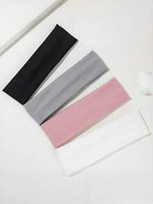 2/10/20pcs/Set Basic Black And White Combination, Classic Black And White Color Scheme, Paired With Hair Ties And Seamless Water Drop Clips, Classic And Practical - Suitable For Girls And Women, Perfect For Daily Outings, Vacations, Gatherings, Dates, Graduation Season, And School,Hair Claws - Multicolor - View 6