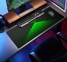 UGREEN LP670 Mouse Pad, Extra Large Desk Pad (800*300mm), Smooth And Low-Resistance Surface, Thickened 3mm Edge Sealing Design, Suitable For Gaming, Office Use, And Keyboards, Waterproof And Easy To Clean. - View 3