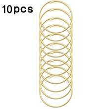 5pcs/Set Snake Pendant Bracelet, Expandable Gold Stainless Steel Adjustable Bangle, DIY Jewelry Making Material - KC Gold - View 11