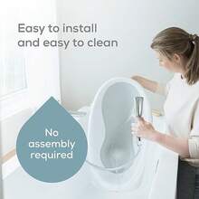 Angelcare Bañera 2 en 1 Ideal para Bebés y Recién Nacidos 0-12 Meses o Hasta 11.8 Kilogramos - Blanco - Ver 8