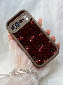 TJ114 Cherry Bow On Leopard Print Fully Enclosed For Drop Protection And Slip Resistance Features Angel Eye TPU Soft Case For  A38 A18 A15S A16S A17K A54 A58 A5i A5 Pro A5X A60 A74 A79 A57 A78 A35 A53 Find X8 Reno7 10 12 11 13 14 Pro 4F 11F 12F 12FS 13F 14F 4Z 5Z 6Z 7Z 8Z For Redmi 12 13 9C 10C 12C 13C 14C Note 9 10 11 12 13 14 Pro 10S 11S 12S 14S For Poco M6 M7 X7 For Honor X9C Magic7 Lite For Galaxy S26 Ultra For Pixel 7 For  V30 Lite For  Phone Case - 冷咖色 - 查看 5