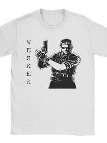 1 Pc Repulsion T-Shirt 180g 100% Cotton - 白色 4 - 查看 1