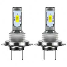 Heyword 2入 CSP LED 霧燈燈泡 H1、H7、H9、H11、9005、9006、HB3、HB4，6000K 白光 LED 燈泡 - White - 查看 8