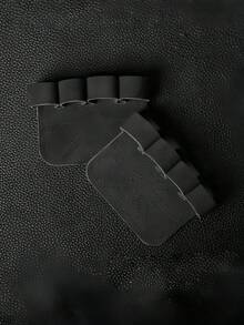Genuine Leather Weightlifting Gloves, Palm Protection, Unisex, Suitable For Fitness, Gymnastics, Grip Strength Training, Pull-Ups, Weight Training Fitness Gloves - Multicolor - View 6