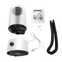 Yoencyme White Pet Humidifier, 1.06Gal/4L 3 Spray Levels Reptile Fogger, Adjustable Quiet Mist Maker, Large Tank Terrarium Pet House Humidity Controller - US A Type Plug(110-127V) - View 11