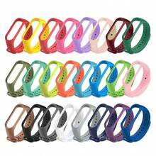 Silicone Watch Straps Compatible With The Band Series 7/6/5/4/3; Solid-Color Silicone Replacement Straps - Multicolor - View 13
