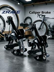 ZRACE BR-001 夾器式煞車，適用於公路車與折疊車，雙軸心夾器式自行車煞車，105 - 黑色 - 查看 2