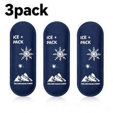 Reusable Cooling Ice Packs, Gel Ice Packs And Cold Storage Bags, Suitable For Diabetes And Fitness Training - Outdoor Use Essentials, As Well As Outdoor Travel, Cold Compress Therapy, Camping, Picnic And Outdoor Activity Care Tools - Blue - View 9