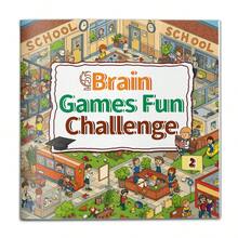 English Children's Educational Game Book Set, Fun Puzzle Activity Book, Improves Logical Thinking, Concentration, Memory And Hand-Eye Coordination - English Educational Puzzle Books for Children - View 16