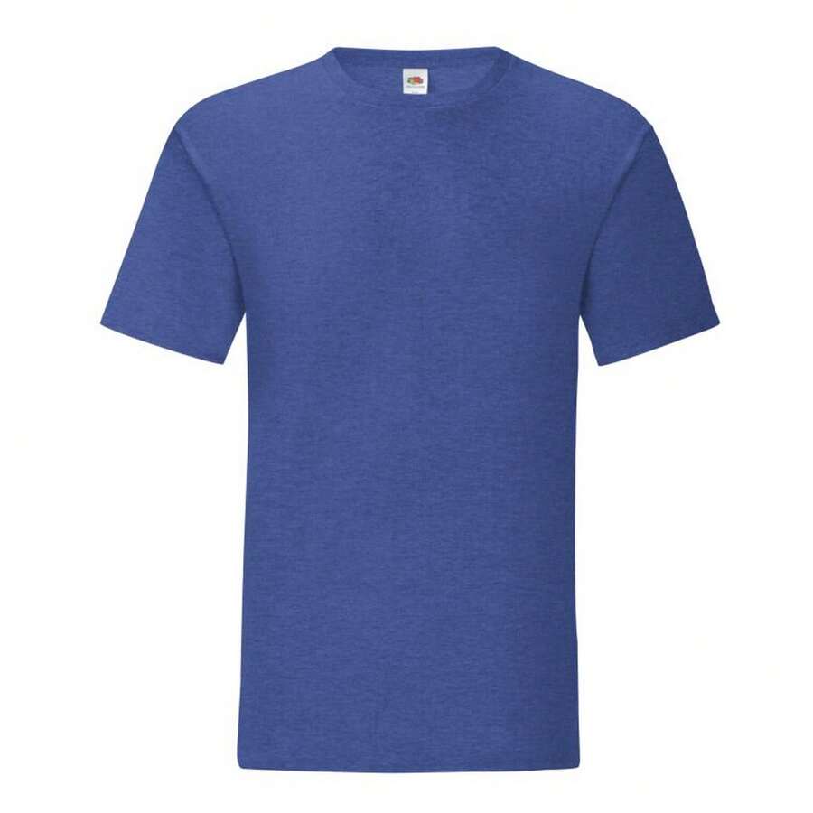 Fruit Of The Loom Mens Iconic 150 T-Shirt - Heather Royal - View 1