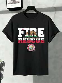 Men T-Shirts - Black - View 2