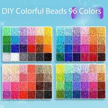 1/3/4/5 Boxes 2.6mm Perler Beads Creative Handmade Kit, DIY Fuse Beads Puzzle Keychain Pendant Making, Suitable For Enthusiasts, Can Create Various Patterns, Birthday, Graduation, Valentine's Day, Party Gifts, Handmade Gifts For Family, Friends, Classmates - Multicolor - View 14