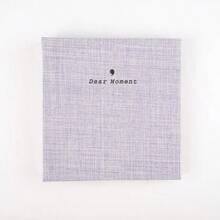100 Pockets Dear Moment Linen Photo Album Photocard Binder Album For 2 X 3 Inch Mini Name Card Baby Kid Album - A - View 15