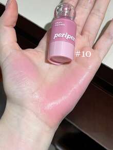 PERIPERA 持久水润腮红液，全天保湿，丝绒般柔滑质地，自然可爱珠光，轻盈易推开，持久显色，打造柔焦自然光泽，提亮肤色，韩国彩妆，节日礼物，母亲节礼物，9克/0.32盎司 - 08 - 查看 6