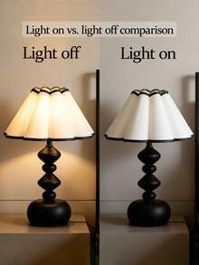 1pc Minimalist Desk Lamp, Reading Lamp For Desk, Study, Multi-Purpose Table Lamp With Warm Light, USB Powered, Suitable For Nordic Style, Homestay, Restaurant, Camping, Atmosphere Lighting, Bedside Lamp - Black - View 4
