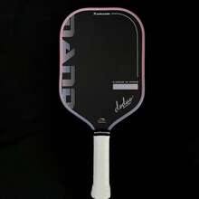 RAMANDI Lucy V Pickleball Paddle, Multi-Layer T700SC Textured Carbon Fiber Pickleball Paddle, High-Performance MPP EVA Core - Pink - View 8