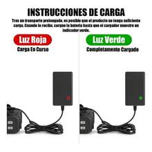 Hidrolavadora Inalámbrica Portátil HALARN, 6 En 1 Pistola Eléctrica Profesional De 2600 PSI Con 2 * Baterías - Negro - Ver 7