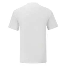 Fruit Of The Loom Mens Iconic 150 V Neck T-Shirt - White - View 2