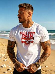 T-shirts för män - Vitt - Visa 6