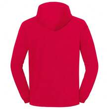 Fruit Of The Loom Unisex Adult Iconic Premium Full Zip Hoodie - Red - View 2