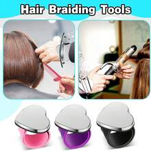 4pcs Plastic Hair Combs, Suitable For Thick/Curly/Fine/Long/Short Hair, Unisex, Ideal For Salon And Home Use. Magnetic Wrist Strap, Iron Suction Cup Hair Clip, Sewing Supplies, Metal Hair Clip Styling Tool Comb, Anti-Static Hair Comb, Hair Styling Tool, Hair Accessories. - Multicolor - View 5