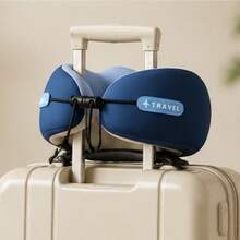 Portable Ergonomic Memory Foam Neck Pillow, Lightweight & Space-Saving, Comfort Neck Support For Car, Office, Plane & Train, Travel Essential Gift - U-shaped Pillow - View 5