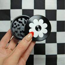 1PC, New Japanese Style 50MM Minimalist Flower Herb Grinder, Zinc Alloy Metal 4-Layer Fine Grinder, Portable Herb Crusher, Suitable For Hand-Rolled Smokers! - View 6