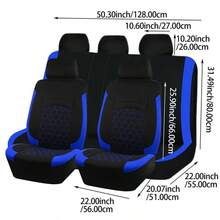 9pcs New Soccer Design Universal Car Seat Covers - Seat Cover Football - View 7
