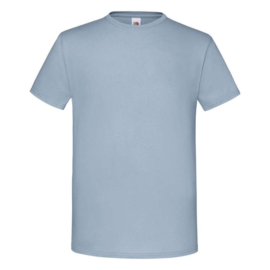 Fruit Of The Loom Mens Iconic 150 T-Shirt - 礦物藍 - 查看 1