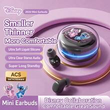 OTN Y091 Auriculares Bluetooth para Dormir con Licencia Oficial de Disney, Diseño Intraural Amigable con la Piel, Ajuste , Compatible con Android, iOS y Otros Sistemas Principales - Ver 13