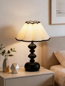 1pc Minimalist Desk Lamp, Reading Lamp For Desk, Study, Multi-Purpose Table Lamp With Warm Light, USB Powered, Suitable For Nordic Style, Homestay, Restaurant, Camping, Atmosphere Lighting, Bedside Lamp - Black - View 2