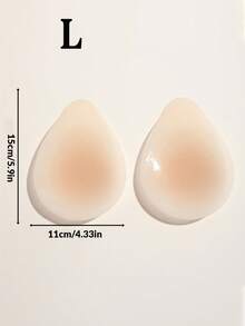 隱形無縫女性乳貼,適用於女性與女孩,可重複使用胸部提拉貼,派對胸部提拉貼片,旅行必備,柔軟黏性胸貼,露營郵輪必備,婚禮度假按摩海灘必備配件 - 彩色 - 查看 12