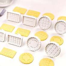 3D Cookie Mold Set, Cookie Stamp, Suitable For Candy And Sugar Art, Baking Tools For Candy And Dough Decoration, Baking Essentials - Multicolor - View 1