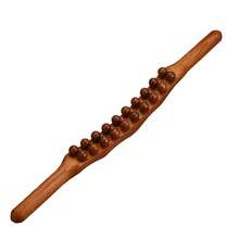 1pc Wooden Gua Sha Scraping Massage Tool, Handheld Wooden Massage Stick For Neck, Arm, Leg, Back, Waist Muscle Relaxation And Body Shaping, Suitable For Men And Women - A - View 14