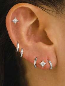 6PCS-silver