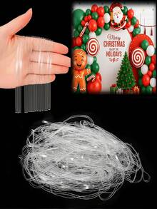 50/100pcs Extra Large TPU Rubber Bands, Thick Multi-Purpose Elastic Binding Rings, Long, Suitable For Office, Outdoor, Trash Bag Bundling, Notebooks, File Packaging, Moving - Transparent - View 6