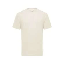 Fruit Of The Loom Mens Iconic Premium Ringspun Cotton T-Shirt - Natural - View 1