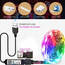 HBOWMDJIA 3ft-100ft LED Lights For Bedroom, Remote, APP Control, RGB Music Sync Color Changing LED Strip Lights For Home Decor Room Decor - Multicolor - View 9