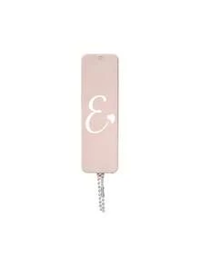 2-In-1 Foldable Comb And Makeup Mirror, Printed With A-Z Letters, Portable Keychain Comb Suitable For Women And Girls, Pocket Hair Comb With Chain, Can Be Used As Keychain Or Bag Charm | Personalized Handheld Mirror, Essential For Outdoor, Office And Back To School Travel, Suitable For All Hair Types Styling Tool - A - View 17