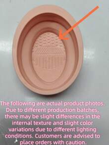 20/1 Silicone Makeup Brush Cleaning Bowl, Foldable Makeup Brush Cleaning Mat, Used For Cleaning And Drying Makeup Tools, Portable Brush Cleaner, Reusable Drying And Cleaning Box, Suitable For Beauty Lovers, Suitable For Cleaning Makeup Brushes - Foldable - View 10