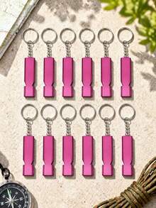 [Customized] Outdoor Functional Style Survival Whistle Keychain, High Decibel Dual-Tube Design, Customizable Name, Portable Hanging Clip, Camping Hiking Hunting Emergency Rescue, Referee Cheerleading Sports Training, Multi-Functional Portable Tool, Birthday Easter Personalized Gift, Unisex Suitable For Outdoor Adventure Backpack Key Ring Car Key Attachment, Loud Reminder Positioning, Rescue Backup, Student Sports Meet Command, Portable Space-Saving, Customized Name Identification Easy To Distinguish, Lightweight Durable Daily Commute Backup - Multicolor (whistle) - View 40