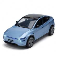 Modelo de Vehículo de Nueva Energía 1/32 - Body de Aleación - Modelo de Coche Realista - 6 Puertas Abribles - Espejos Retrovisores Plegables, Adecuado para Colección de Entusiastas de Autos, Colección de Decoración de Escritorio de Oficina - Multicolor - Ver 11