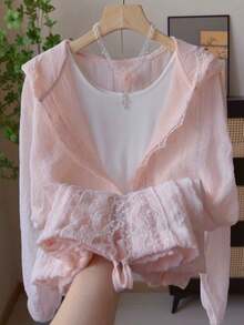 Women Tops - Light Purple - View 1