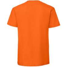 Fruit Of The Loom Mens Ringspun Premium T-Shirt - Orange - View 2