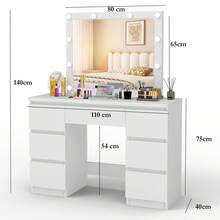 OYAJIA Vanities & Vanity Benches - EU F Type Plug(220-240V) - View 11