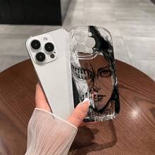 Funda para teléfono: Funda de gigante enmascarado de anime para 17 16e 16 15 14 13 12 11 Pro X XR XSMAX 8 Plus, cubierta trasera de TPU suave anticaídas - Colores mezclados - Ver 2