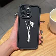 Funda para Teléfono - Diseño Negro de Bambú con Sombrero y Espada, esta Funda TPU Antigolpes de Cobertura Total ofrece Protección Precisa para Apple  6/7/8/X/Xs/Xr/Xs Max/11/12/13/14 - Multicolor - Ver 3