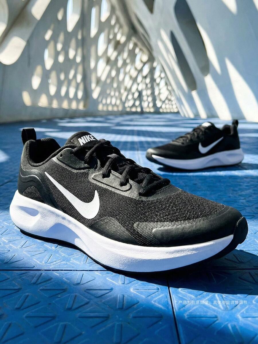 男款 NIKE WEARALLDAY 運動休閒鞋 低筒 CJ1682-004 - 黑色 - 查看 1
